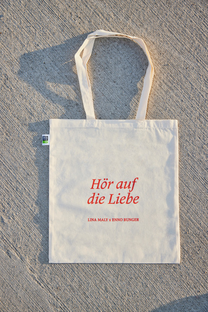 Thumbnail 2 von  „Hör auf die Liebe“ Beutel